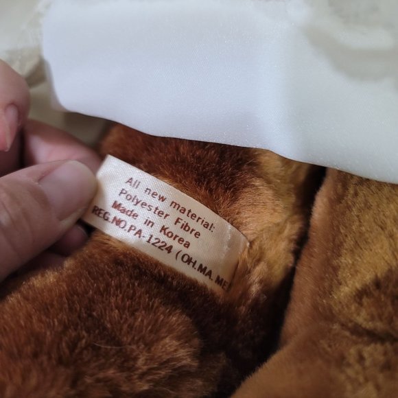 vintage 1983 Aldon heart co bride and groom teddy bears huntington beach - Picture 7 of 10